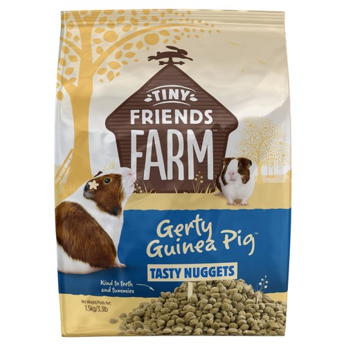 Tiny Friends Farm Gerty Guinea Pig Tasty Nuggets 1.5kg