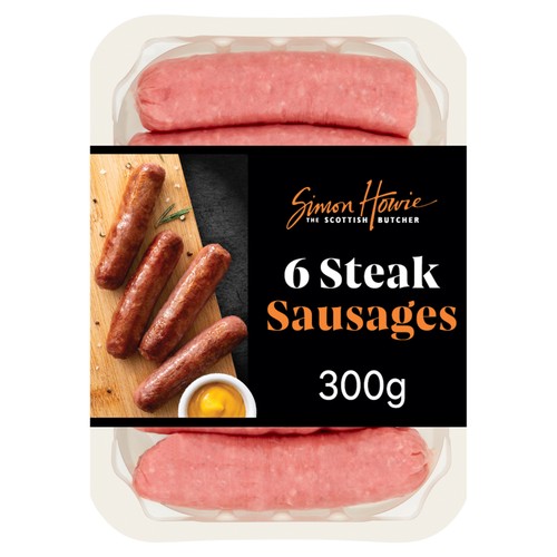 Simon Howie The Scottish Butcher Premium Steak Sausages 300g