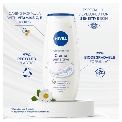 NIVEA Creme Sensitive Shower Cream