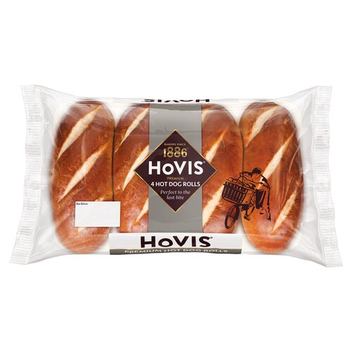 Hovis Premium Hot Dog Rolls 