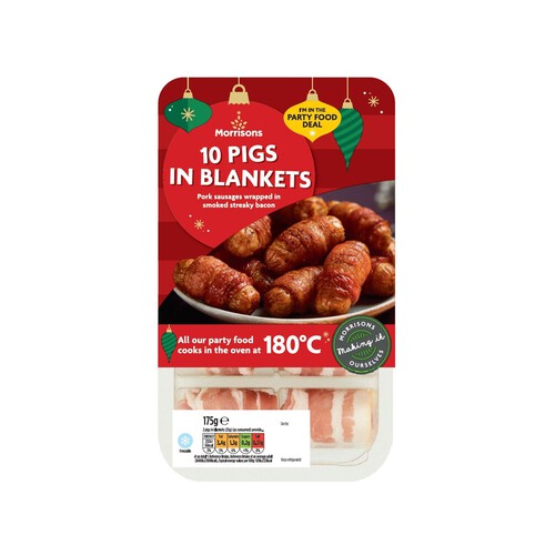 Morrisons 10 Pigs In Blankets 