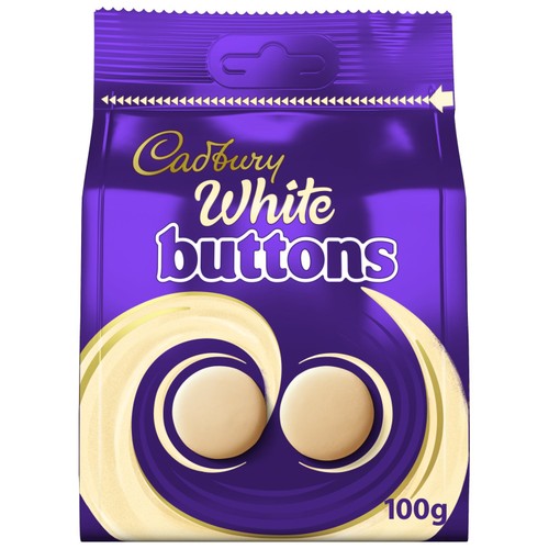 Cadbury white giant buttons
