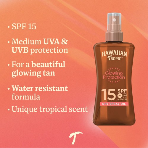 Hawaiian Tropic Dry Oil Spray SPF 15