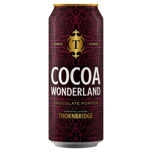 Thornbridge Cocoa Wonderland Chocolate Porter(Abv 6.8%)