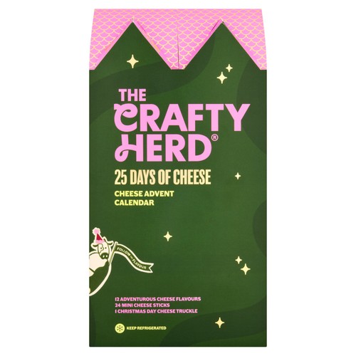 Crafty Herd Cheese Advent Calendar 400g