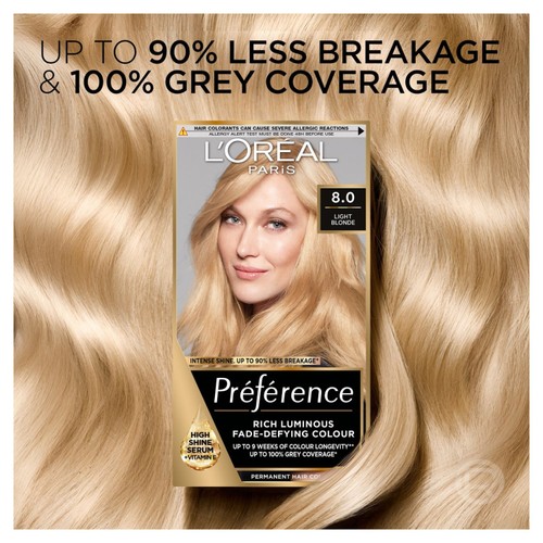 L'Oreal Preference California 8