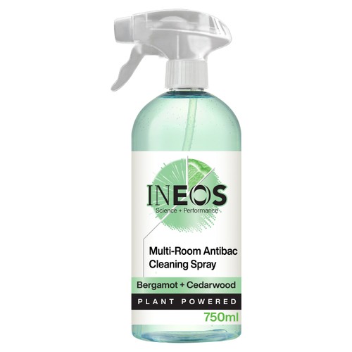 INEOS Antibac Multi-Room Spray Bergamot + Cedarwood