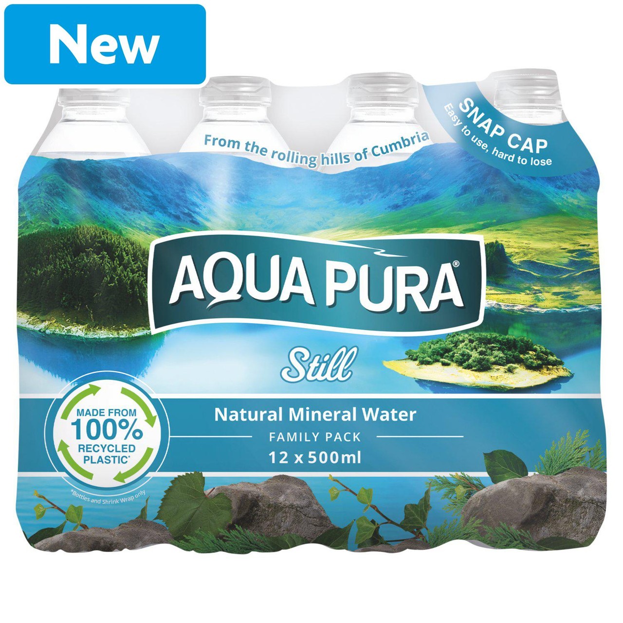 Aqua Pura Still Water 12x500ml