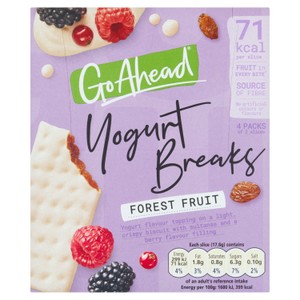 Go Ahead Forest Fruit Yogurt Breaks Snack Bars Multipack
