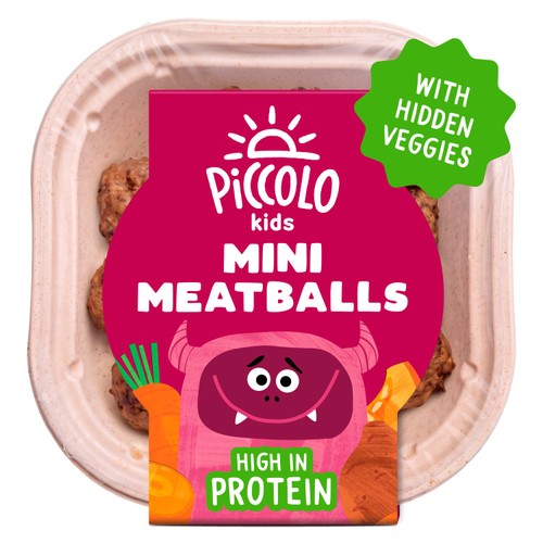 Piccolo Beef, Pork, And Veggie Meatballs 160g