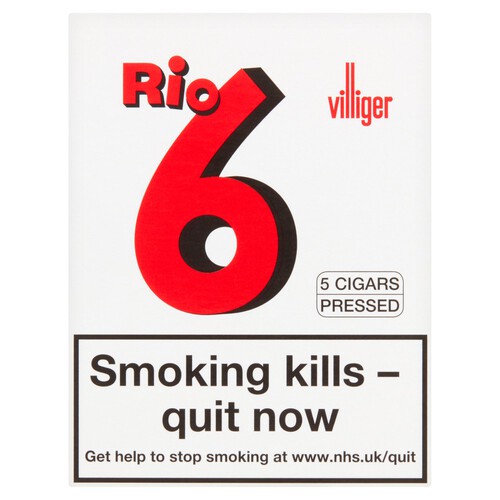 Villigers Rio 6 Pressed Cigars  