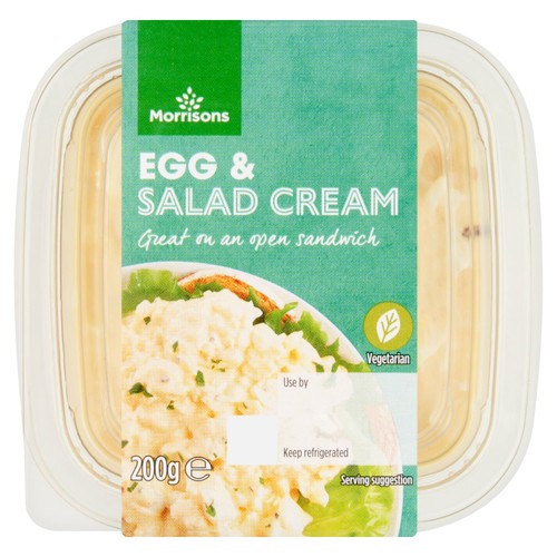 Morrisons egg salad cream sandwich filler