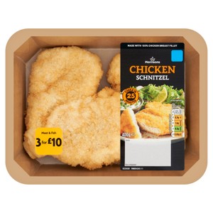 Morrisons Chicken Schnitzel   2 x 400g
