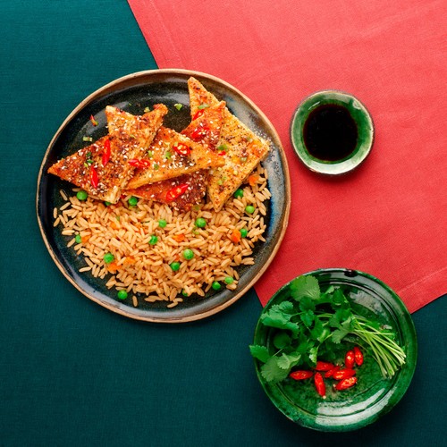 Tilda Microwave Chinese Special Fried Long Grain Rice   250g