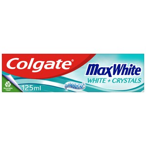 Colgate Max White White Crystals Fluoride Toothpaste | Morrisons