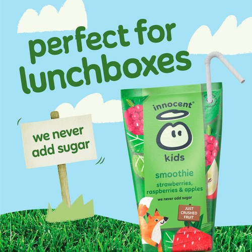 Innocent Kids Strawberries, Raspberries & Apples Juice