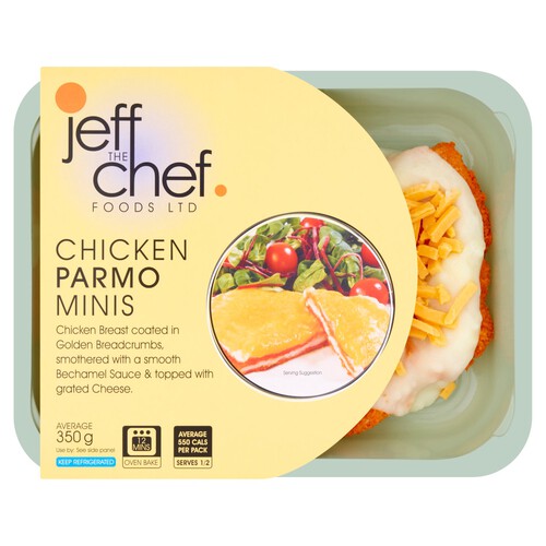 Jeff The Chef Mini Chicken Parmos