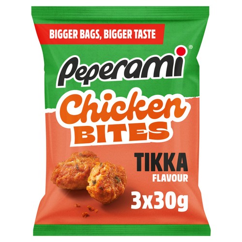 Peperami chicken bites tikka flavour