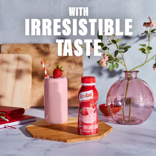 Slim-Fast Milkshake Strawberry