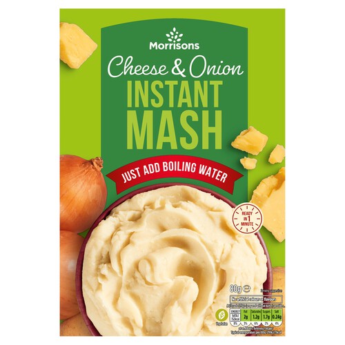 Morrisons Instant Cheese & Onion Mash (80g)