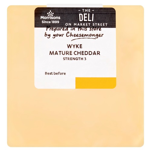 Morrisons deli wyke mature cheddar
