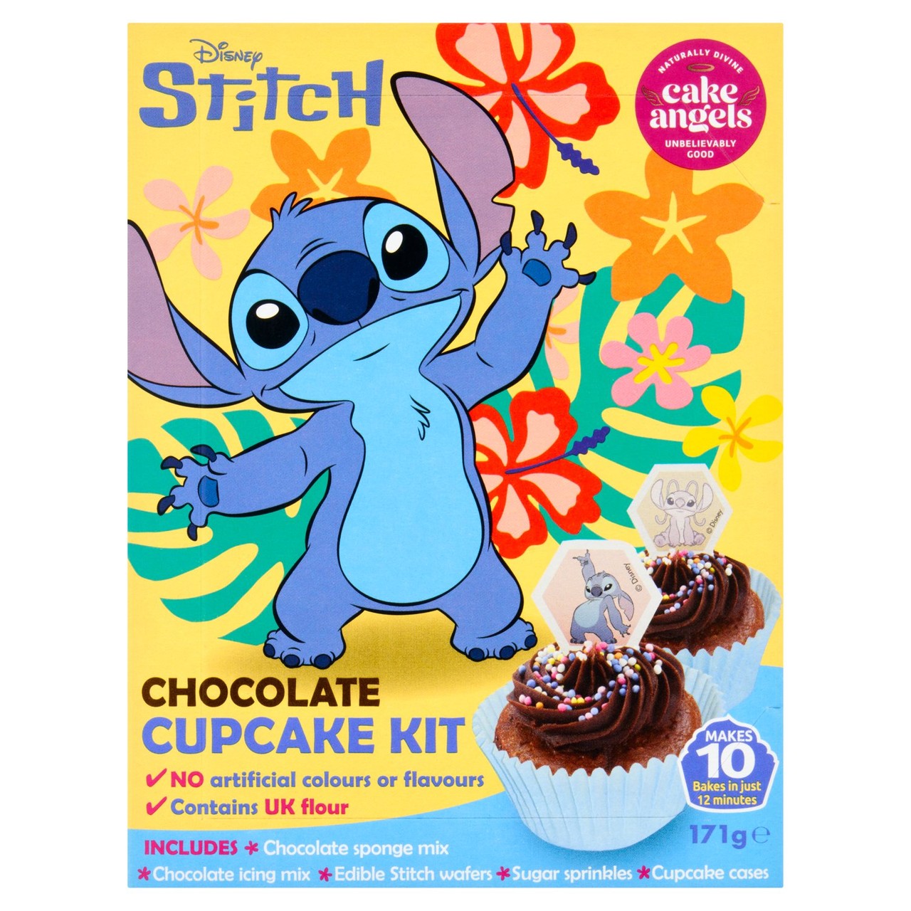 Disney Stitch Chocolate Cupcake Kit 171G