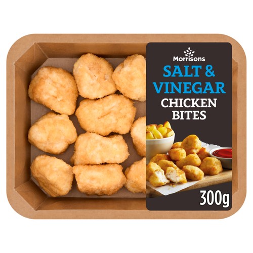 Morrisons Limited Edition Salt & Vinegar Chippy Tea Chicken Bites 300g