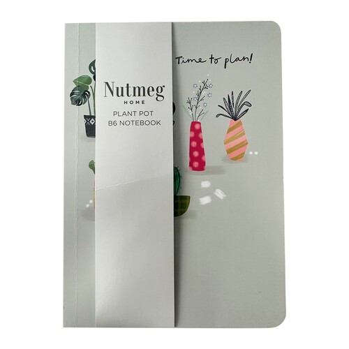 Nutmeg Plant Pot Notebook