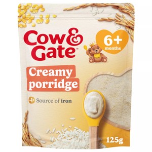 Cow & Gate Creamy Porridge Baby Cereal 4-6+ Months