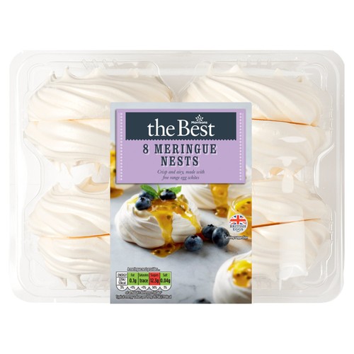 Morrisons the best meringue nests