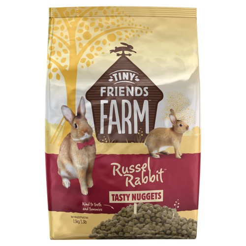 Tiny Friends Farm Russel Rabbit Tasty Nuggets 1.5kg