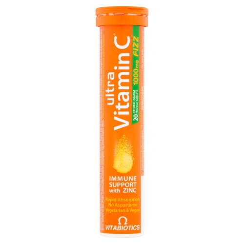 Vitabiotics Ultra Vitamin C With Zinc Effervescent