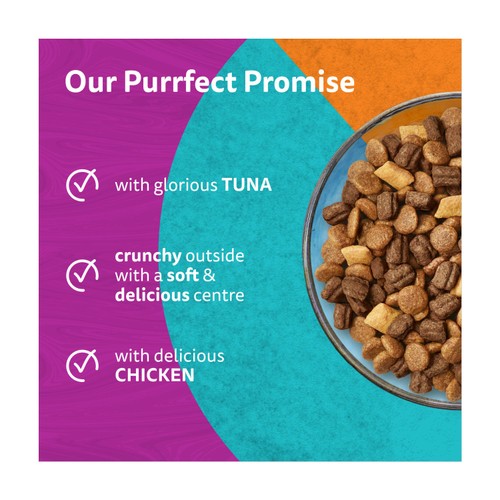 Whiskas 1+ Cat Complete Dry Duo Surf & Turf 1.9kg