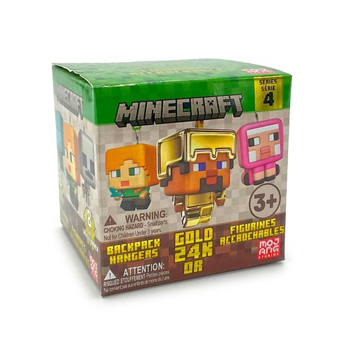 Minecraft Backpack Hangers Series 4 Mystery Keyring Toy