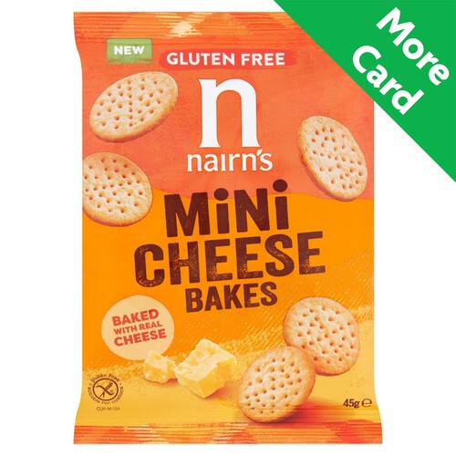 Nairns Gluten Free Mini Cheese Bakes 