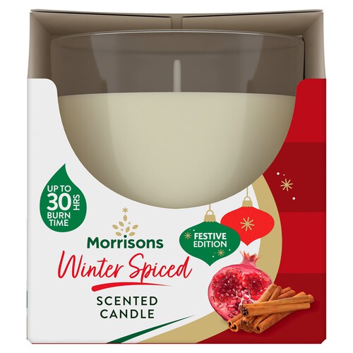 Morrisons Winter Spiced Scented Candle