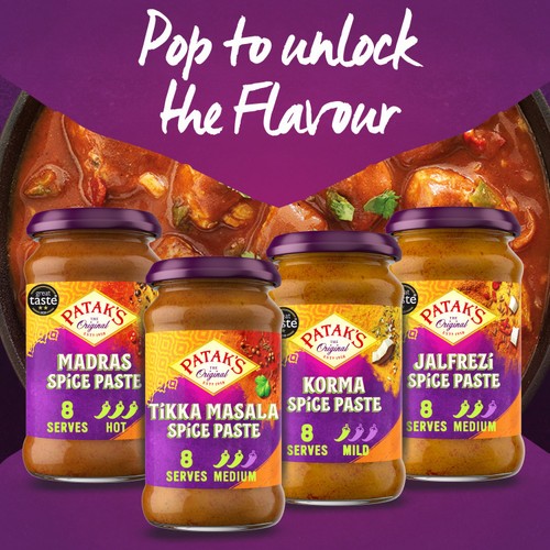 Patak's Rogan Josh Indian Medium Spice Paste 283g