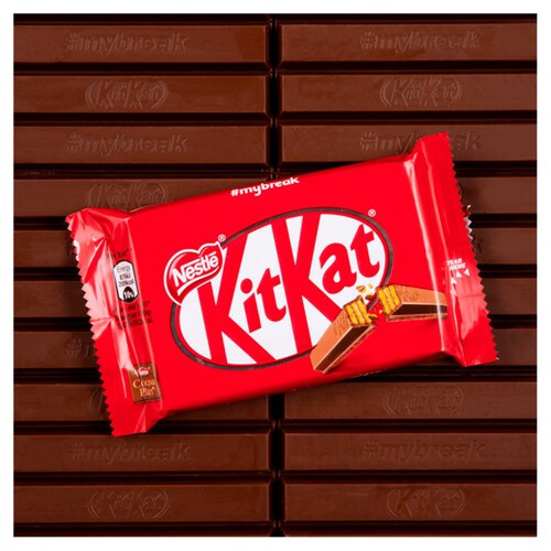 KitKat 4 Finger Milk Chocolate Bar Pack of 8