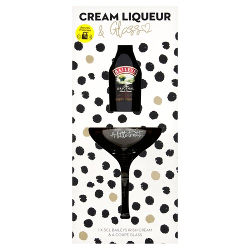 Cream Liqueur And Coupe Glass Gift Set