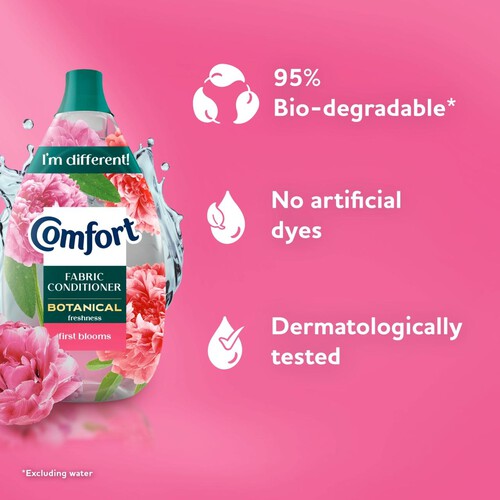 Comfort Botanical Fabric Conditioner First Blooms 38 Washes