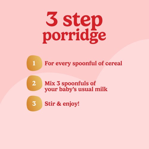 Cow & Gate Banana Wholegrain Porridge Baby Cereal 7+ Months