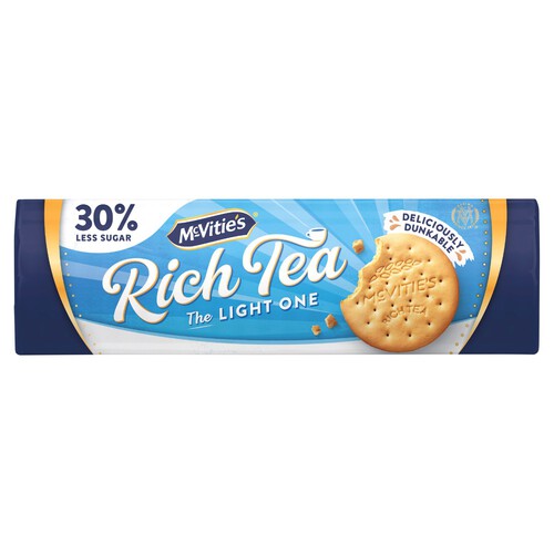 McVitie's Rich Tea The Light One Biscuits