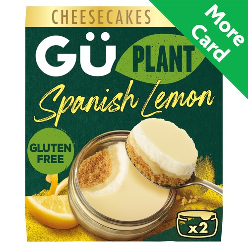 Gu Plant Spanish Lemon Cheesecakes