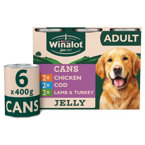 Winalot ® Classics Mixed in Jelly Wet Dog Food 6x400g