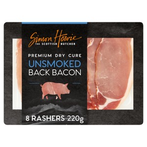 Simon Howie Drycure Smoked Back Bacon 220G(L)