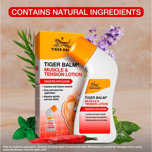 Tiger Balm Muscle Lotion 80ml