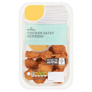 Morrisons Chicken Satay Skewers with a Rich Peanut Dip 125g