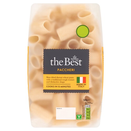 Morrisons The Best Paccheri Pasta 