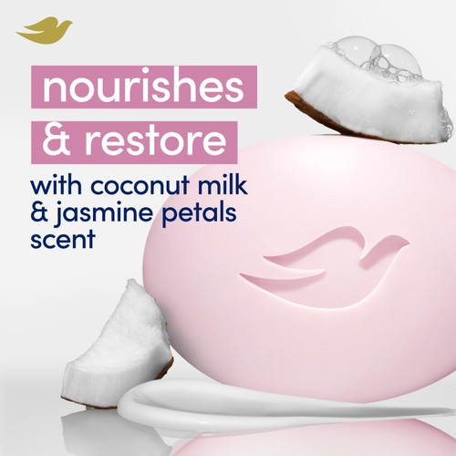 Dove Pink Beauty Bar Soap with 1/4 Moisturising Cream 