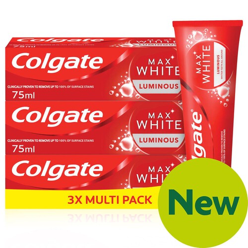 Colgate Max White Luminous Toothpaste 